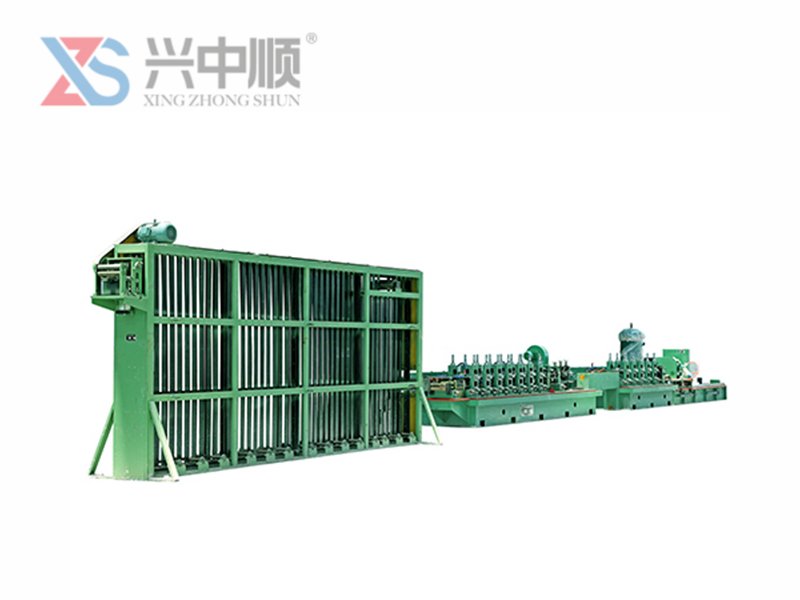Energy-efficient high-frequency welding for mild steel Carbon-Steel HF Welding Line